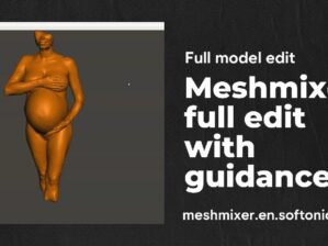 Edit 3d pregnancy scan